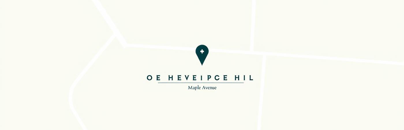 Map showing the location of Feral Bloom on Maple Avenue, Beverly Hills